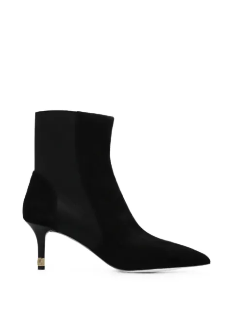 Furla Aria suede-panelled ankle boots Black YL621FAC10000