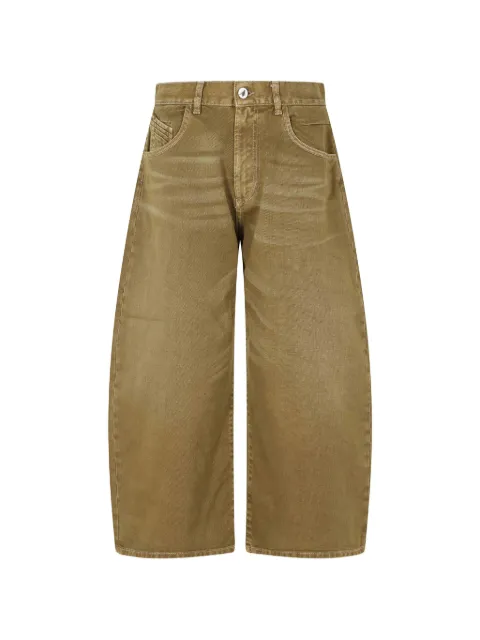 The Attico faded wide-leg jeans Green 261WCP00293DDD121AA099
