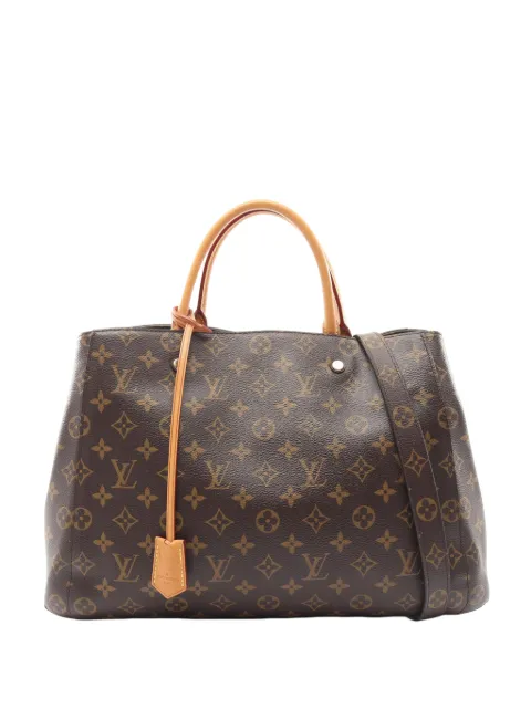 Louis Vuitton Pre-Owned 2015 Monogram Montaigne GM satchel Brown 7ZXAJVFYL8UUZV1H