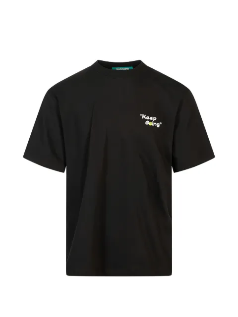 BARROW teddy bear-print T-shirt Black F6BWUATH042