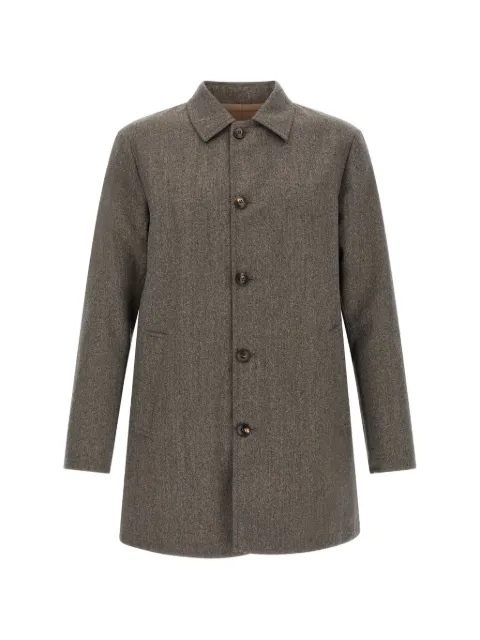 Pal Zileri reversible wool coat Brown 9D36SP167UO20739