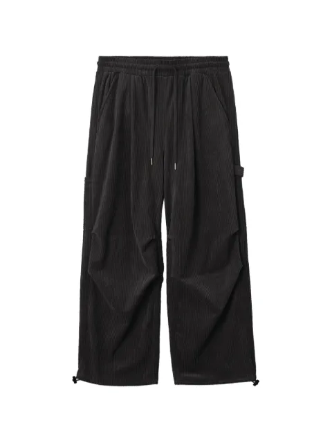 FIVE CM pleated corduroy trousers Grey 5CXPTM00569X