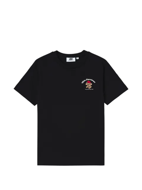 CHOCOOLATE graphic-print cotton T-shirt Black B1XTEW02190X
