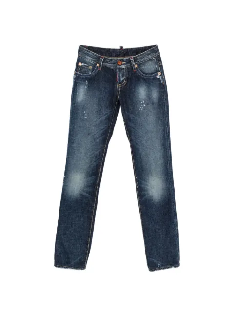 DSQUARED2 2000s distressed jeans Blue DS250CGK