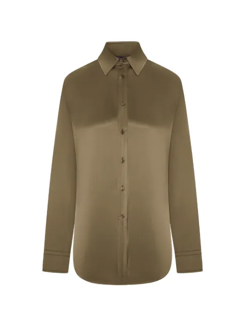 Ralph Lauren Collection Adrien long-sleeve shirt Brown 290P20987001