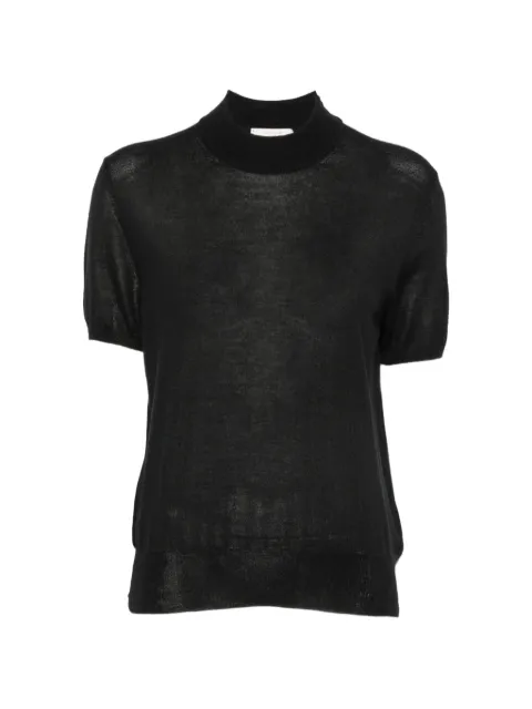 Zanone short-sleeve sweater Black 850245Z0858