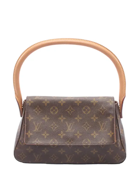 Louis Vuitton Pre-Owned 2001 Monogram Mini Looping shoulder bag Brown CQRP8KYMMAFLNW1H