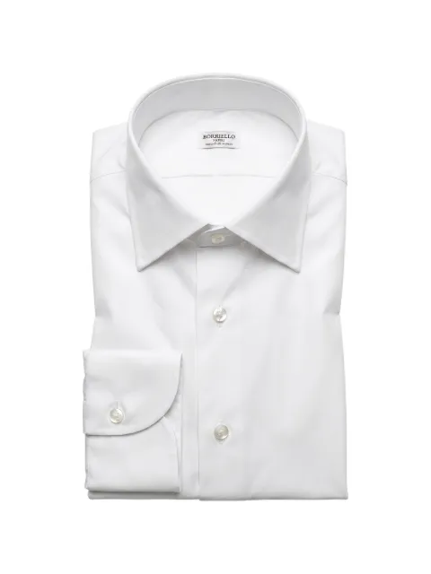 BORRIELLO NAPOLI button-down long-sleeve shirt White 21036