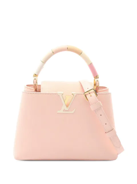 Louis Vuitton Pre-Owned 2021-2026 Taurillon Capucines BB satchel Pink P4NMXY6PNW5RWEL5