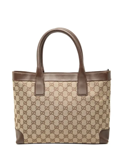Gucci Pre-Owned 2000-2015 GG Canvas tote bag Neutrals XKTGS01OG0Q5QEY1