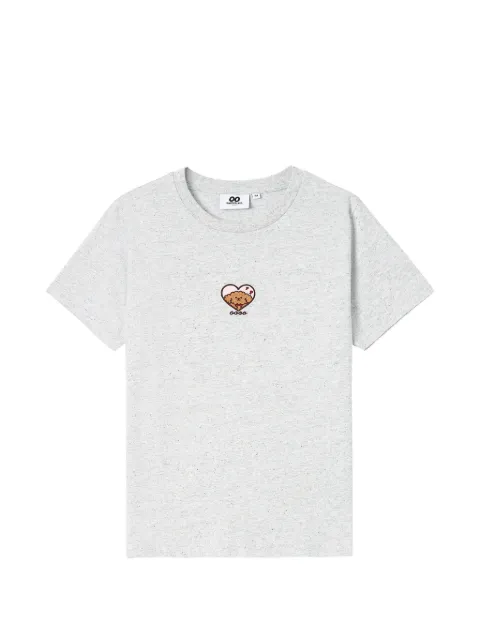 CHOCOOLATE graphic-print T-shirt Grey B1XTEW02193X