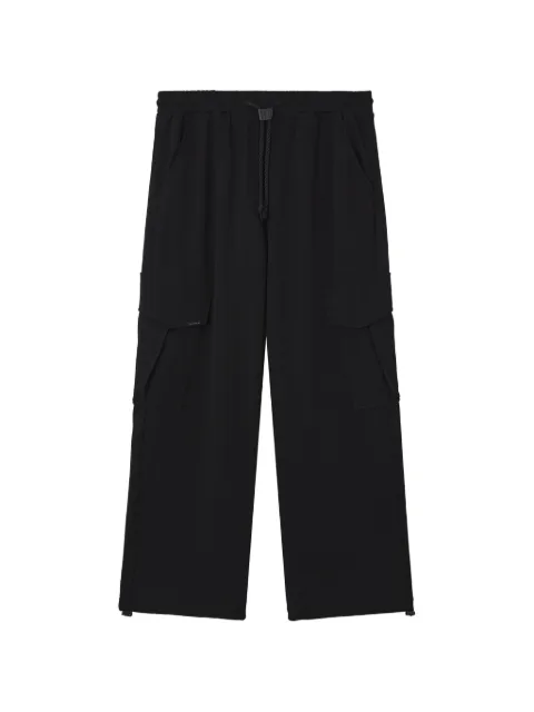 FIVE CM drawstring-waist cargo pants Black 5CXPTM00565X