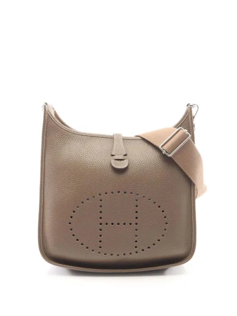 Hermès Pre-Owned 2019 Clemence Evelyne III PM crossbody bag Brown ZL2MTVK8AT8FXVXH