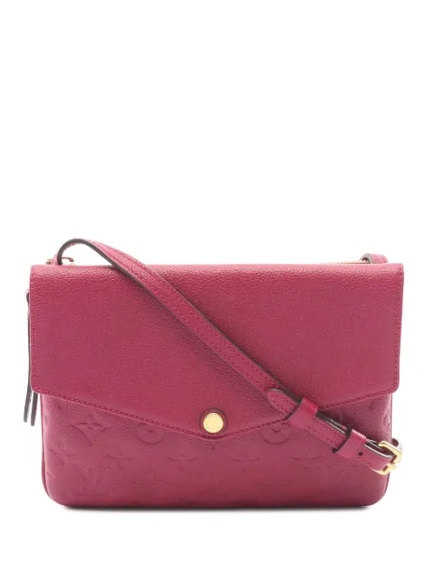 Louis Vuitton Pre-Owned 2015 Monogram Empreinte Twice crossbody bag Red MAI4VLWZDKM5AHLU