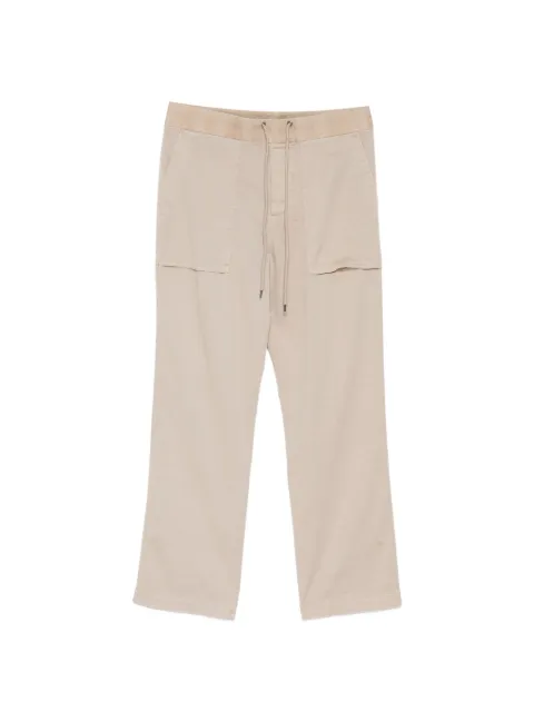 James Perse slub cotton utility pants Brown MACS1482