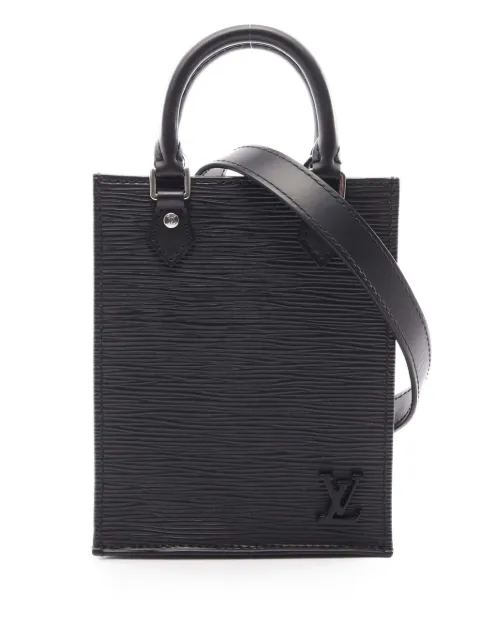 Louis Vuitton Pre-Owned 2020 Epi Petit Sac Plat satchel Black FR2IE857MW44V0CT