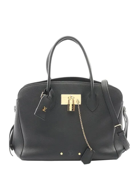 Louis Vuitton Pre-Owned 2018 Taurillon Milla MM satchel Black ILZOXHUZBA91M2TF
