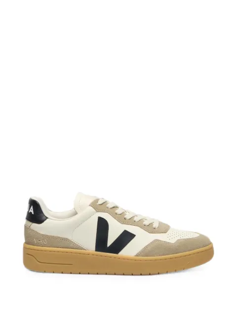 VEJA V-90 leather pure black natural sneakers Neutrals VD2022366