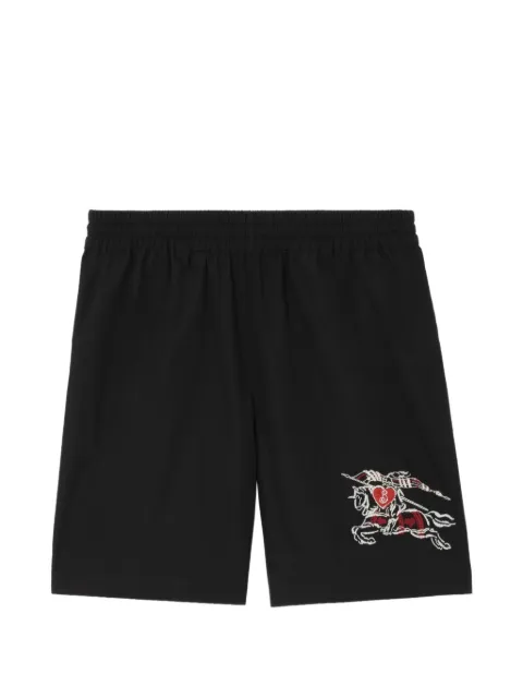 Burberry Heart Knight cotton shorts Black 8128079
