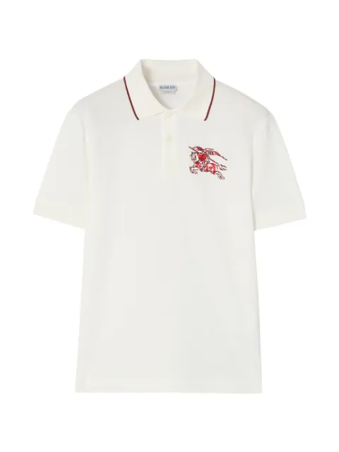 Burberry Heart Knight cotton polo shirt Neutrals 8127929