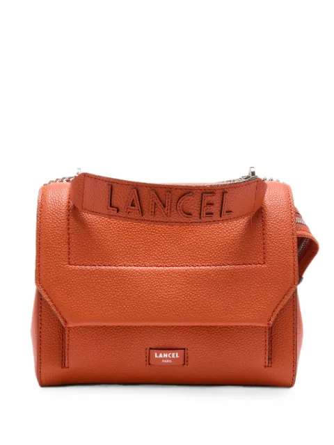 Lancel Ninon leather shoulder bag Orange A0922232TU