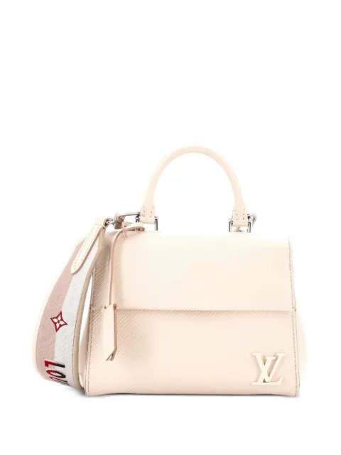 Louis Vuitton Pre-Owned Cluny Top Handle Bag Epi Leather Mini satchel Neutrals SRV781NK1NCN9R2Q