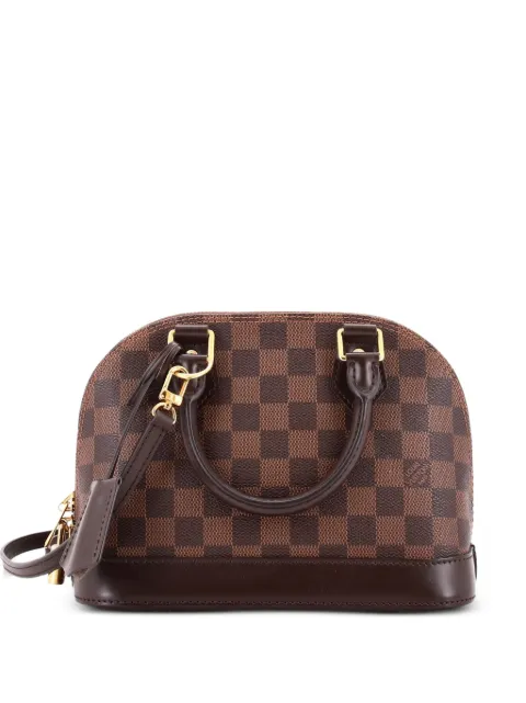 Louis Vuitton Pre-Owned Alma Handbag Damier BB shoulder bag Brown QAAOKNGG5J9KEXDS