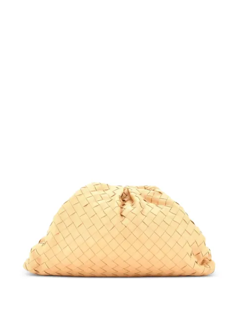 Bottega Veneta Pre-Owned The Pouch Intrecciato Nappa Teen crossbody bag Neutrals LP65UW0DE24KJL4T