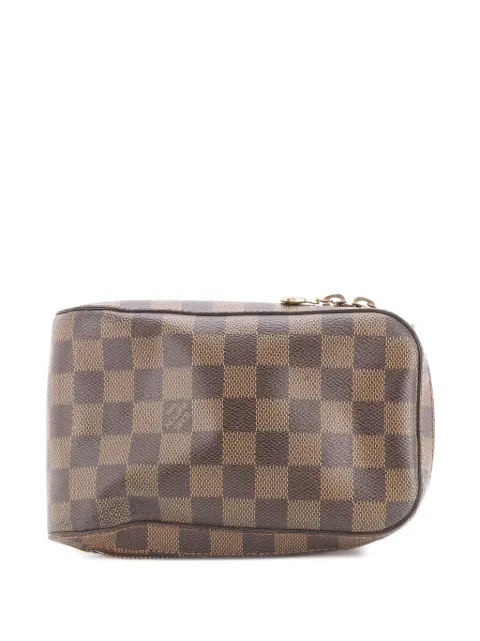 Louis Vuitton Pre-Owned Geronimos Waist Bag Damier belt bag Brown 0TQYAED0EJFR6XVO