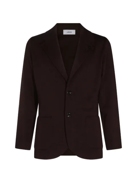 Lardini wool button-up jacket Brown CNCLJM56CN65000