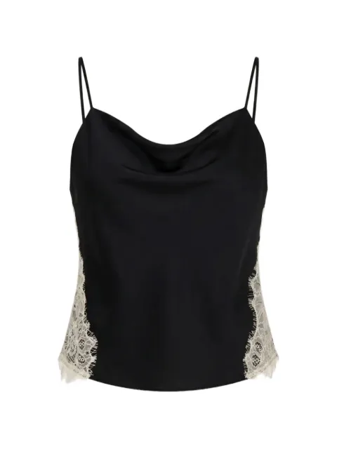 Cinq A Sept Esme lace-trim camisole top Black ZW2281A12081Z