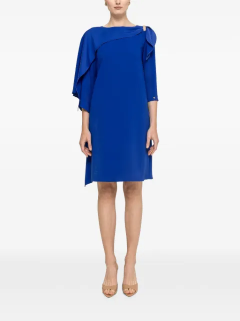 NISSA relaxed fit midi dress Blue RC16983BLUE