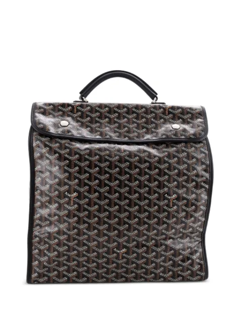 Goyard Pre-Owned Saint Leger Briefcase Coated Canvas backpack Black USWHPIH1RV72W0Q3