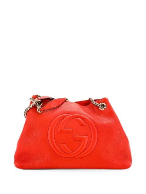 Gucci Pre-Owned Soho Chain Strap Leather Medium shoulder bag Orange YE14VIK14OXRC83S