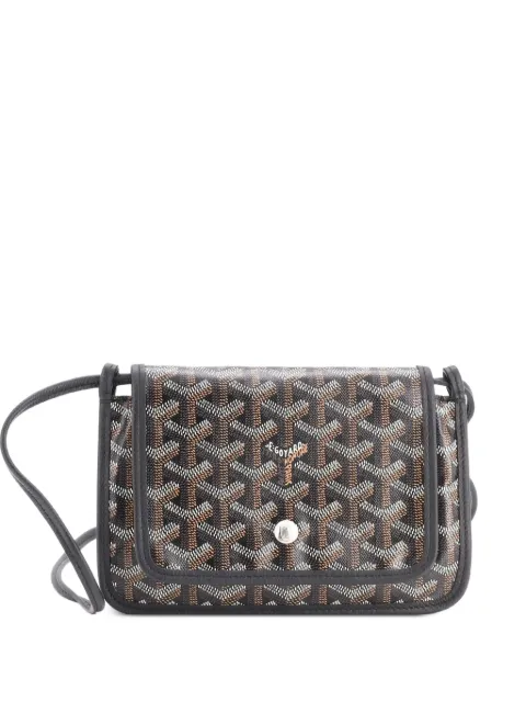 Goyard Pre-Owned Plumet Clutch Wallet Coated Canvas crossbody bag Black CWUAXX0DHURKT81H