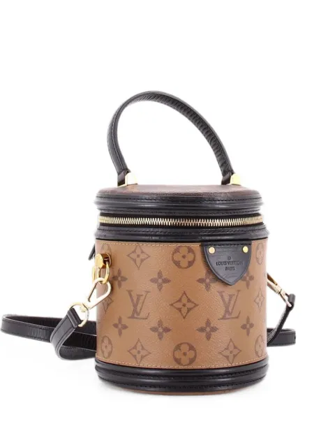 Louis Vuitton Pre-Owned Cannes Handbag Reverse Monogram Canvas satchel Brown 4MQ1CAK8A4SPKRUG