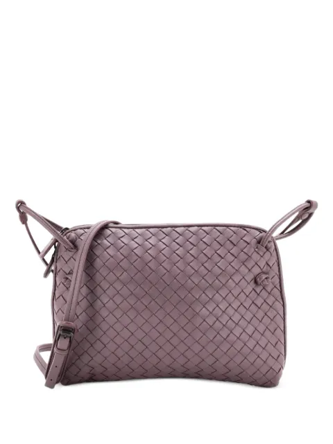 Bottega Veneta Pre-Owned Nodini Intrecciato Nappa Small crossbody bag Purple 4E23Q1Z3L394AGPW