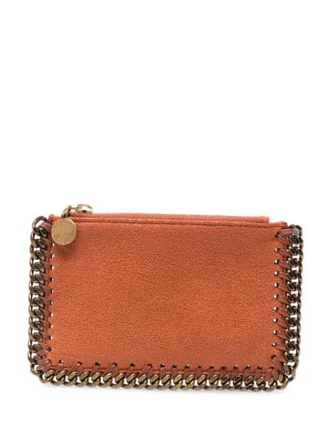 Stella McCartney Falabella chain-trim cardholder Brown 7P0094WP07357510