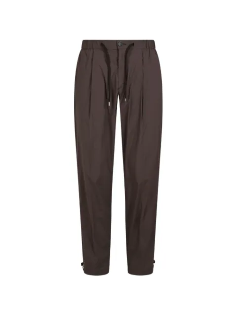 Herno drawstring-waist trousers Brown PT00002UR12431SZ8800