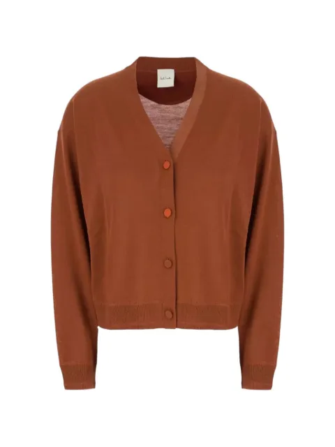 Paul Smith V-neck button-up cardigan Brown W1R908NW11271