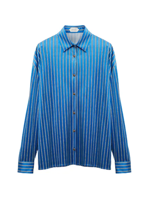 Versace viscose-jersey shirt Blue 10256861A18441
