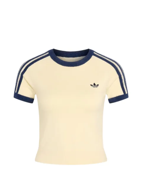 adidas knitted T- shirt Neutrals KS7376