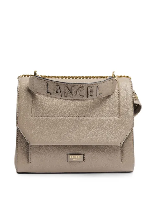 Lancel Ninon leather shoulder bag Neutrals A092222MTU