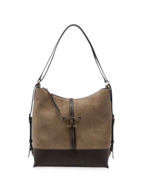 Tod's T-Timeless suede leather backpack Neutrals XBWTSEWT200P3A4Z29