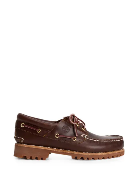 Timberland Sebago Ranger Waxy lug-sole boat shoes Red 30003214