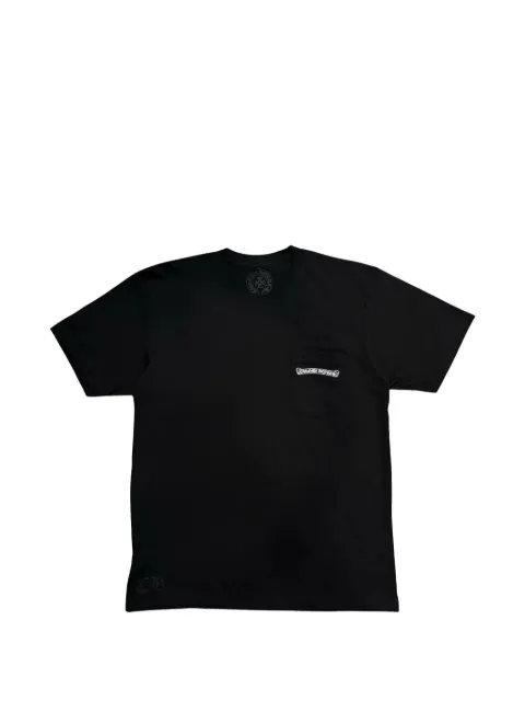 Chrome Hearts St. Barth logo-print T-shirt Black CHRM1543