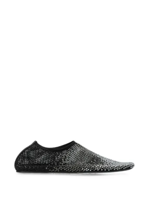 Christopher Esber Minette crystal-embellished ballet flats Black 250494630