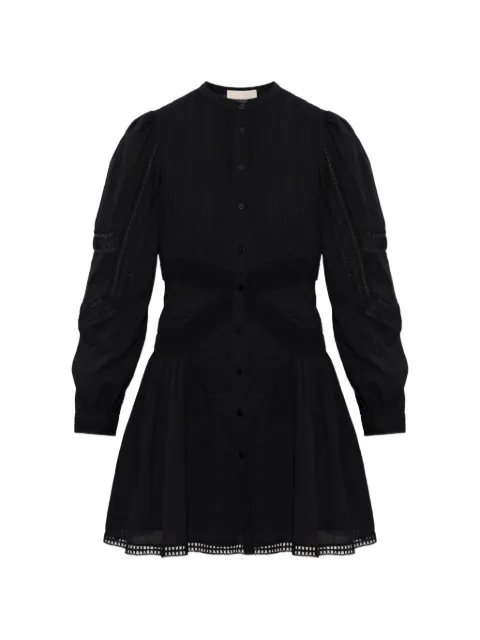 Ulla Johnson Elysia crochet-trimmed mini dress Black PF2601410