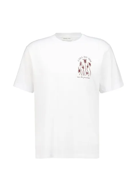 Frescobol Carioca Dinid graphic-print boxy-fit T-shirt White 2867960