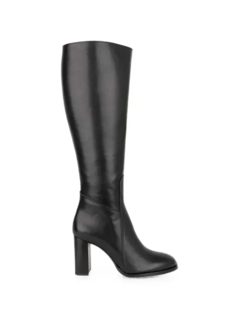 SERGIO MORETTI FIRENZE leather knee-high boots Black 601425207BLA